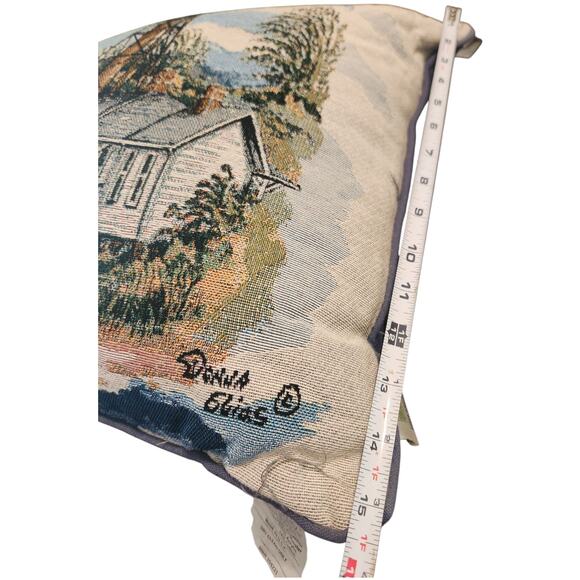 Sanibel Light Donna Elias Tapestry Pillow USA - Picture 5 of 6